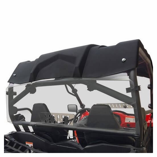 Spike Vented Rear Windshield - CF Moto ZForce 500, 800, 800EX, 1000