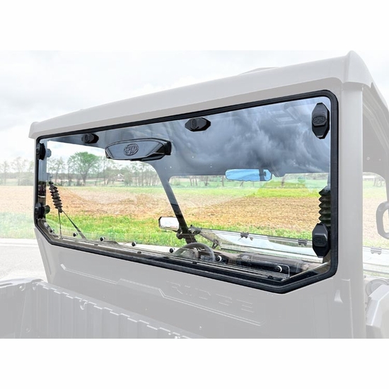 Spike Vented Rear Windshield - Kawasaki Ridge - alt image 0