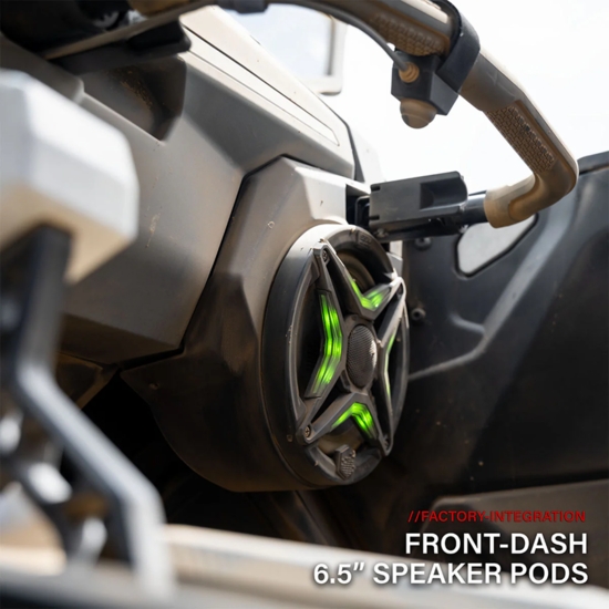 SSV Works 11-Speaker Factory Audio Upgrade Kit - 2026 Polaris RZR Pro R 4 Ultimate - alt image 1