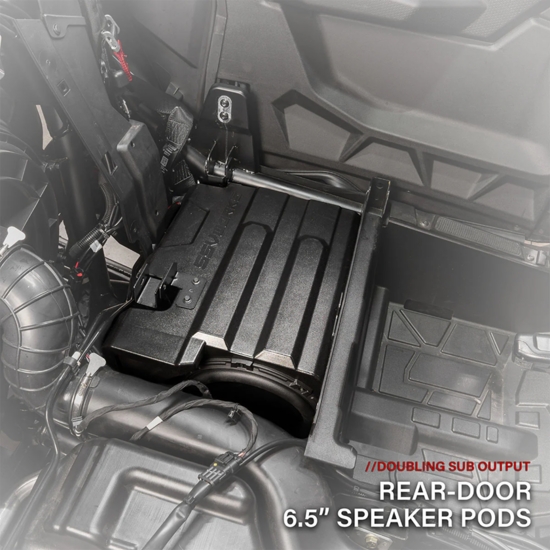 SSV Works 11-Speaker Factory Audio Upgrade Kit - 2026 Polaris RZR Pro R 4 Ultimate - alt image 5