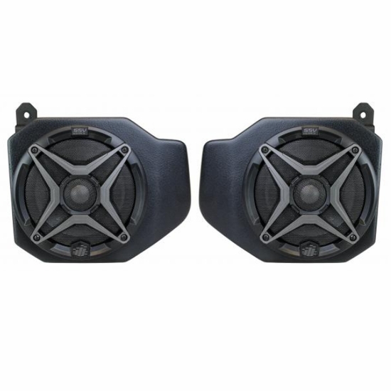 SSV Works 2 Speaker Plug and Play Bluetooth Audio System - 2018-23 Polaris Ranger XP 1000