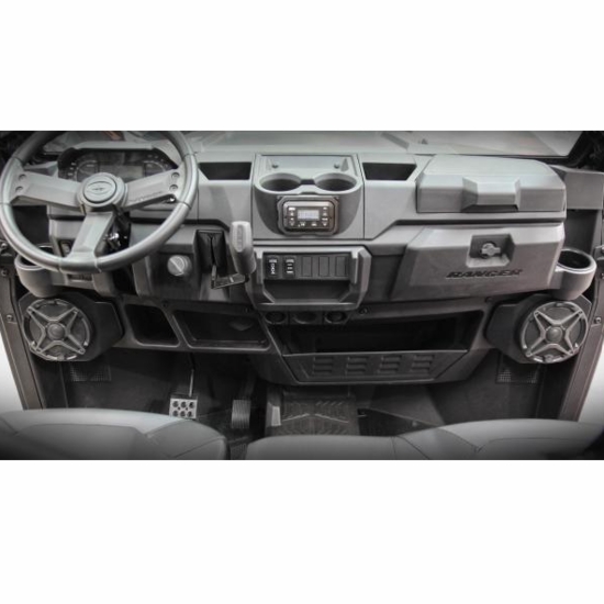 SSV Works 2 Speaker Plug and Play Bluetooth Audio System - 2018-24 Polaris Ranger XP 1000 - alt image 4