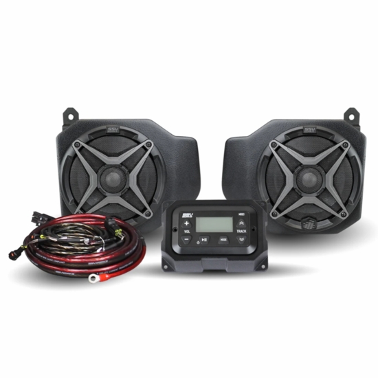 SSV Works 2 Speaker Plug and Play Bluetooth Audio System - 2018-24 Polaris Ranger XP 1000