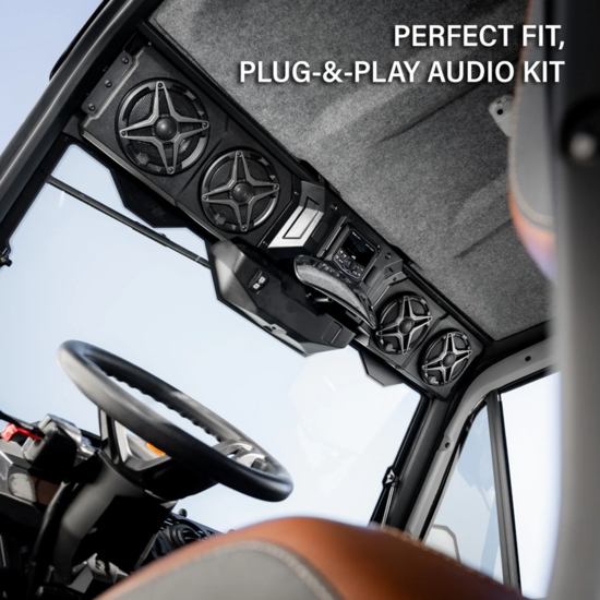 SSV Works 4-Speaker Overhead Sound Bar - Can Am Defender HD10, HD11 - alt image 1