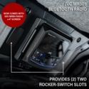 SSV Works 4-Speaker Overhead Sound Bar - Can Am Defender HD10, HD11