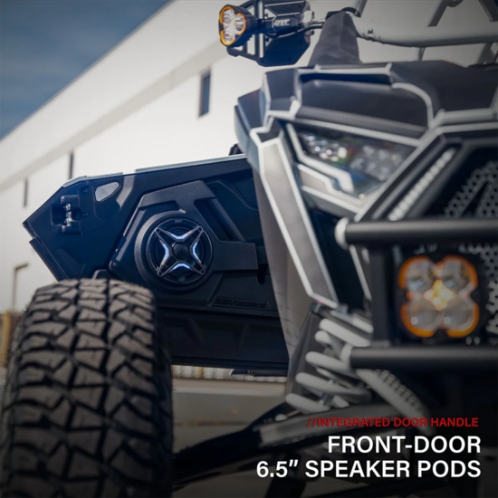 SSV Works 8-Speaker Factory Audio Upgrade Kit - 2026 Polaris RZR Pro R 4 Ultimate - alt image 2