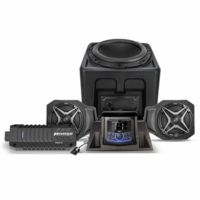 SSV Works A-Spec 3-Speaker Audio System w/ JVC - 2018-24 Polaris Ranger XP 1000