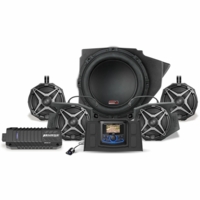 SSV Works A-Spec 5-Speaker Plug & Play Kit w/ JVC - 2014-23 Polaris RZR XP 1000, XP Turbo, 900