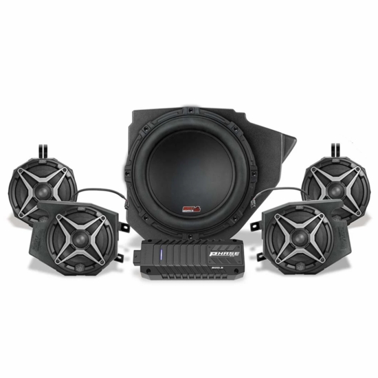 SSV Works A-Spec 5-Speaker Plug & Play System - 2014-23 Polaris RZR XP 1000, XP Turbo, 900 w/ RC