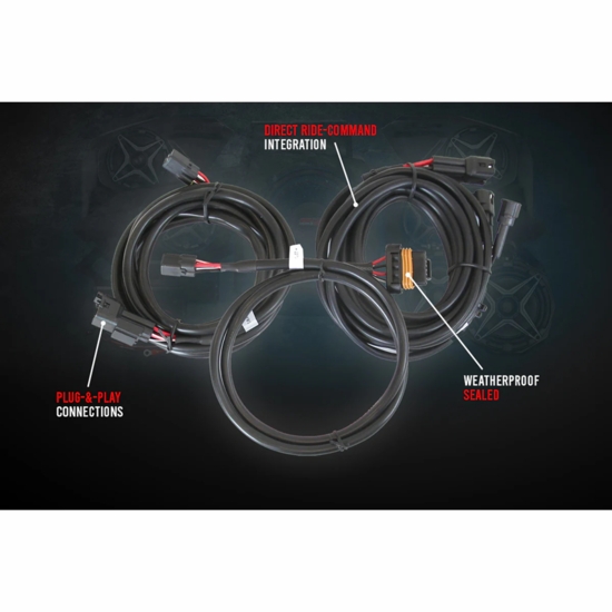 SSV Works A-Spec 5-Speaker Plug & Play System - 2014-23 Polaris RZR XP 1000, XP Turbo, 900 w/ RC - alt image 6