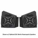 SSV Works Front 6.5 Inch Speaker Pods w/ Optional Speakers (Sold in Pairs) - Kawasaki Teryx KRX 1000
