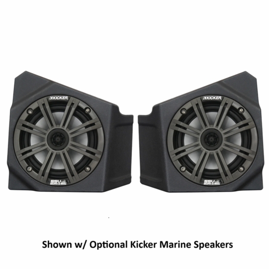 SSV Works Front 6.5 Inch Speaker Pods w/ Optional Speakers (Sold in Pairs) - Kawasaki Teryx KRX 1000 - alt image 1