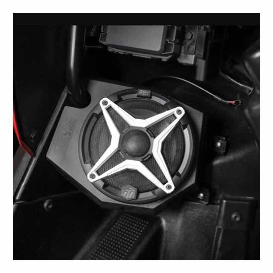 SSV Works Front 6.5 Inch Speaker Pods w/ Optional Speakers (Sold in Pairs) - Polaris RZR XP 1000 - alt image 3
