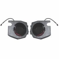 SSV Works Front 6.5 Inch Speaker Pods w/ Optional Speakers (Sold in Pairs) - Polaris RZR XP 1000