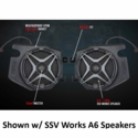 SSV Works Front 6.5 Inch Speaker Pods w/ Optional Speakers (Sold in Pairs) - Polaris RZR XP 1000