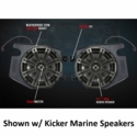 SSV Works Front 6.5 Inch Speaker Pods w/ Optional Speakers (Sold in Pairs) - Polaris RZR XP 1000