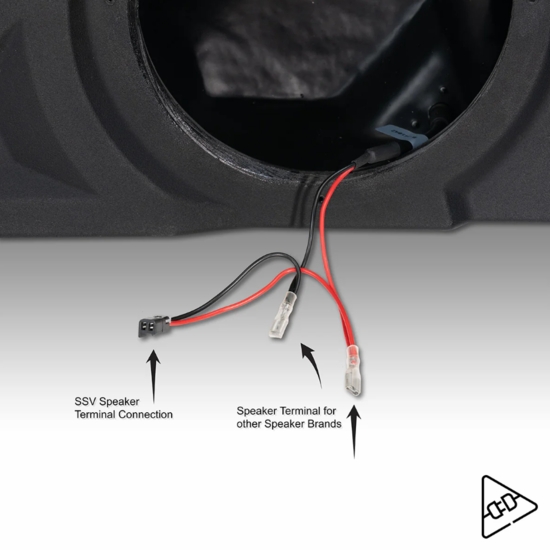 SSV Works Front Speaker Pods - Polaris Slingshot - alt image 3