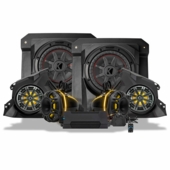 SSV Works Phase-6 K-Spec 6-Speaker Stereo System w/ Kicker Horns - Can Am Maverick R