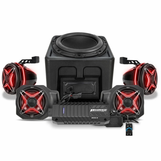 SSV Works V-Spec 5-Speaker Audio System - 2018-24 Polaris Ranger XP 1000 w/ RC