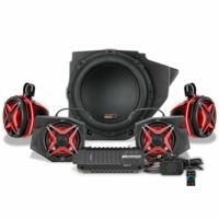 SSV Works V-Spec 5-Speaker Plug & Play Kit - 2014-23 Polaris RZR XP 1000, XP Turbo, 900 w/ RC