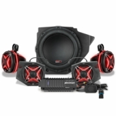 SSV Works V-Spec 5-Speaker Plug & Play Kit - 2014-23 Polaris RZR XP 1000, XP Turbo, 900 w/ RC