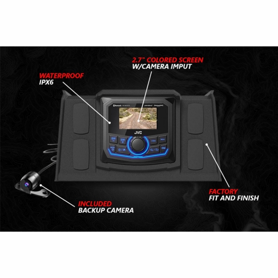 SSV Works V-Spec 5-Speaker Plug & Play Kit w/ JVC - 2014-23 Polaris RZR XP 1000, XP Turbo, 900 - alt image 0