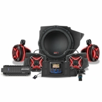 SSV Works V-Spec 5-Speaker Plug & Play Kit w/ JVC - 2014-23 Polaris RZR XP 1000, XP Turbo, 900