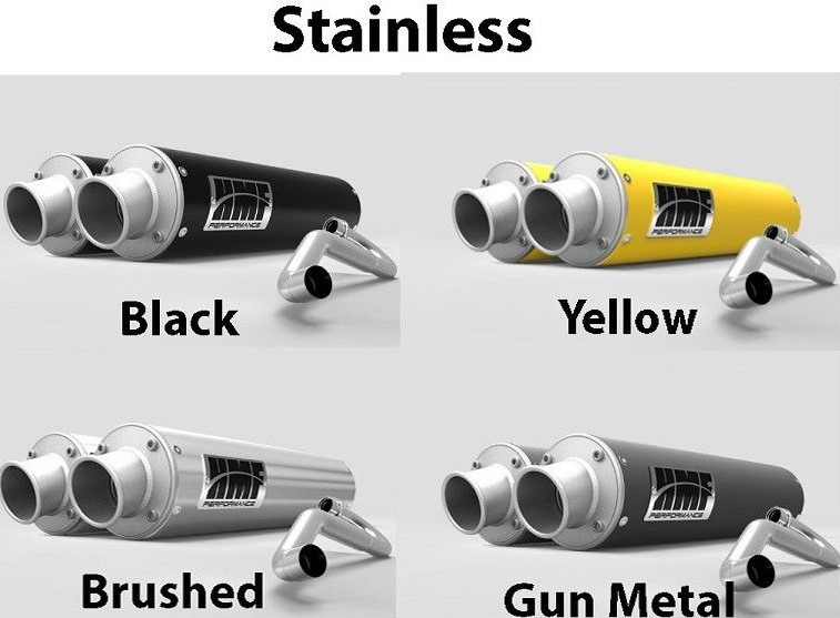 Can Am Commander Performance Exhaust Side by Side Stuff