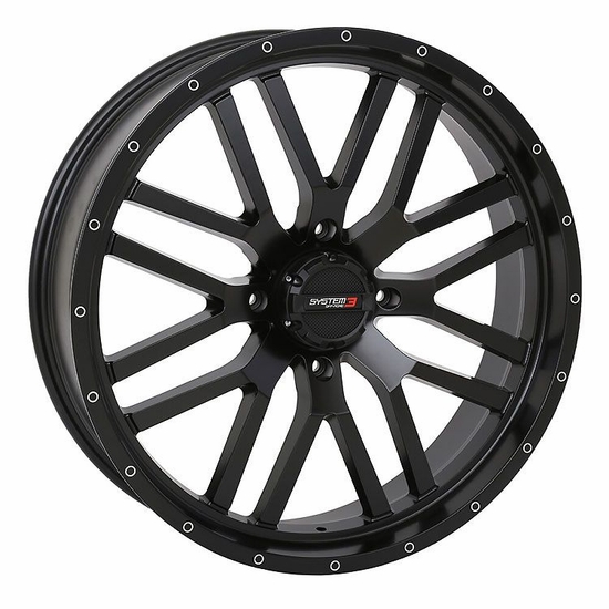 System 3 ST-3 Matte Black Wheel - 4/156 - alt image 0