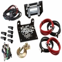 Viper Midnight 4500 lb. Winch w/ 50 ft Black Rope