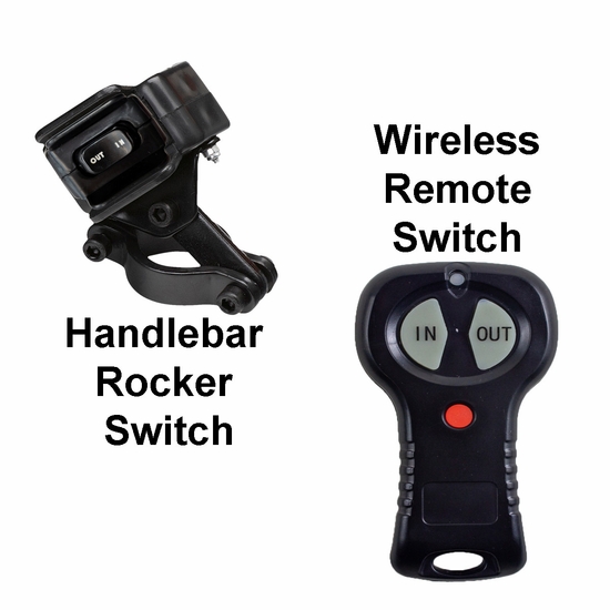 Viper Midnight 4500 lb. Winch w/ 50 ft Black Rope - alt image 3