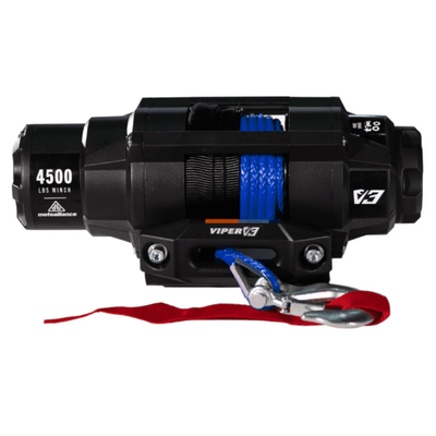 Viper V3 4500 lb. Winch w/ Blue Rope | Side By Side Stuff