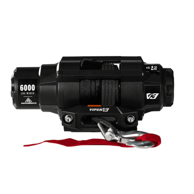 Viper V3 6000 lb. Winch w/ Black Rope | Side By Side Stuff