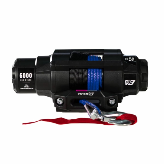 Viper V3 6000 lb. Winch w/ 40 ft Blue Rope