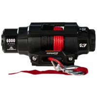 Viper V3 6000 lb. Winch w/ 40 ft Red Rope