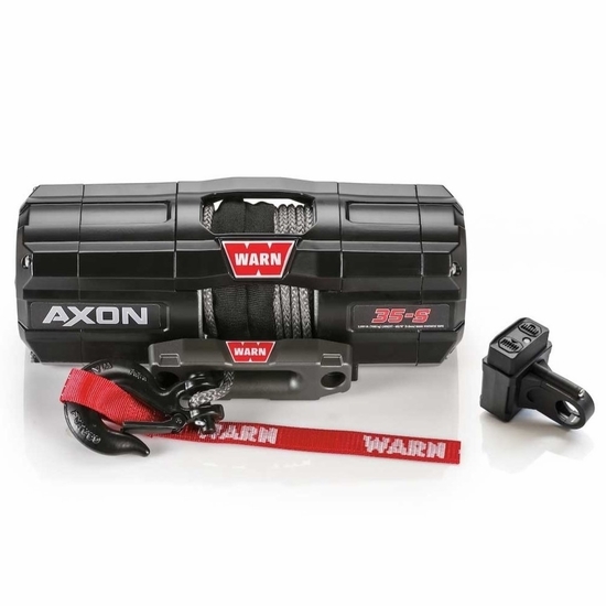 Warn Axon 3500-S Winch w/ Synthetic Rope