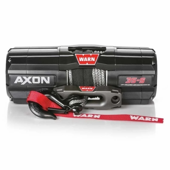 Warn Axon 3500-S Winch w/ Synthetic Rope - alt image 1