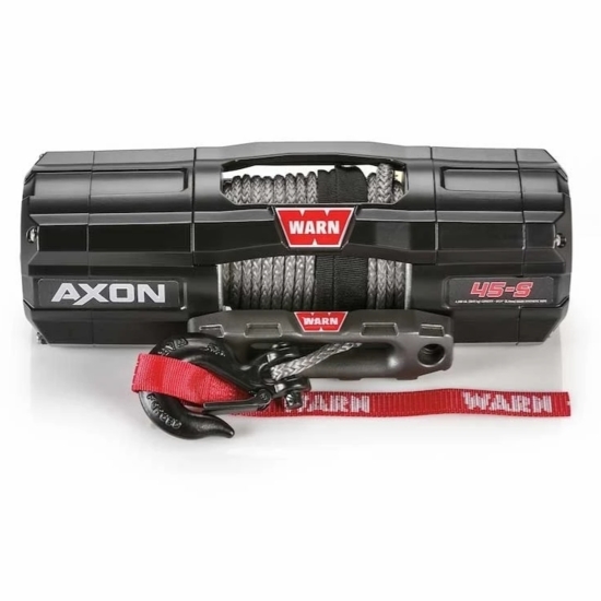 Warn Axon 4500-S Winch w/ Synthetic Rope - alt image 1