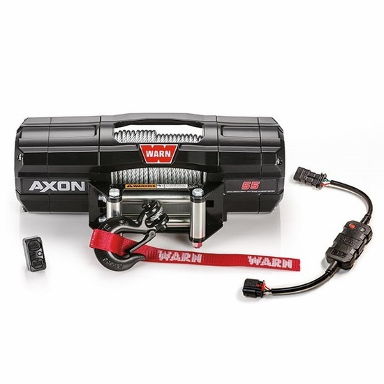 Warn Axon 5500 Winch w/ Wire Rope