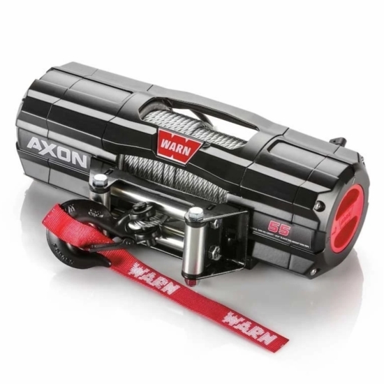 Warn Axon 5500 Winch w/ Wire Rope - alt image 0
