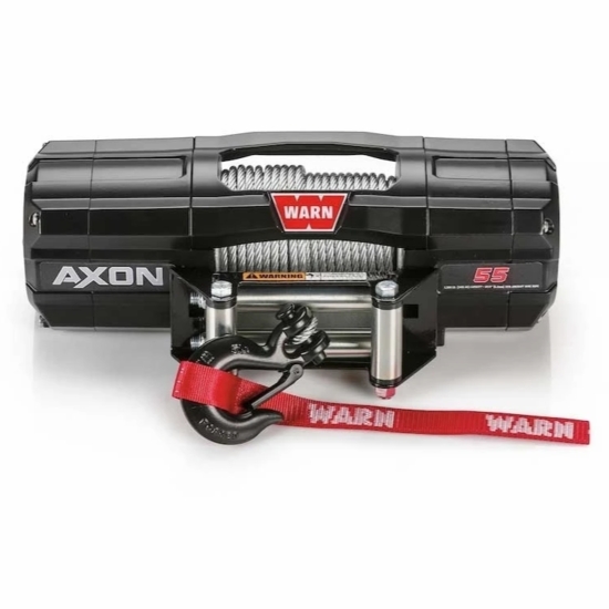 Warn Axon 5500 Winch w/ Wire Rope - alt image 1