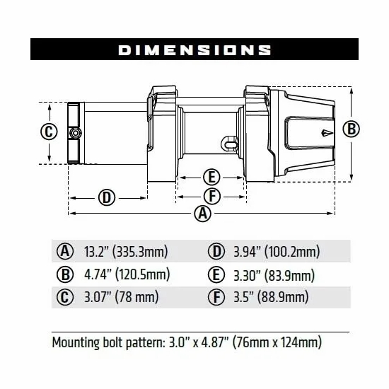 Warn VRX 2500S Winch w/ Synthetic Rope - alt image 2