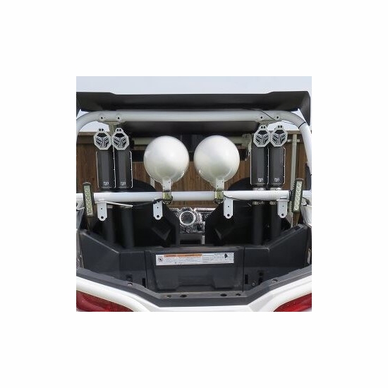 Warrior Riser Dual Snorkel Kit by Snorkel Your ATV - 2015-22 Polaris RZR 900, S 900, S 1000, Trail