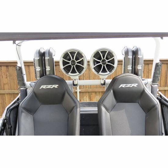 Warrior Riser Dual Snorkel Kit by Snorkel Your ATV - 2015-22 Polaris RZR 900, S 900, S 1000, Trail - alt image 1