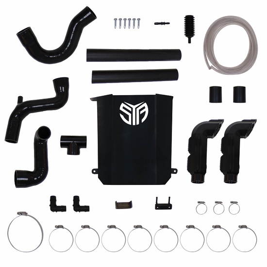 Warrior Riser Silicone Snorkel Kit by Snorkel Your ATV - Mid Size Polaris Ranger SP 570 - alt image 1