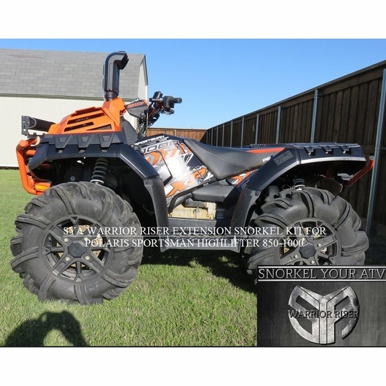 Warrior Riser Snorkel Extension Kit by Snorkel Your ATV - Polaris Sportsman High Lifter Edition - alt image 4