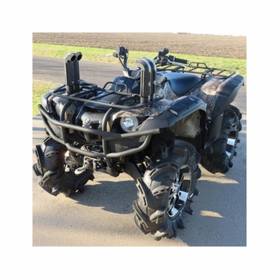Warrior Riser Snorkel Kit by Snorkel Your ATV - 2007-15 Yamaha Grizzly 550, 700