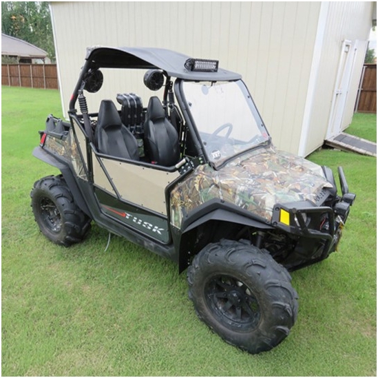 Warrior Riser Snorkel Kit by Snorkel Your ATV - 2008-10 Polaris RZR 800 - alt image 1