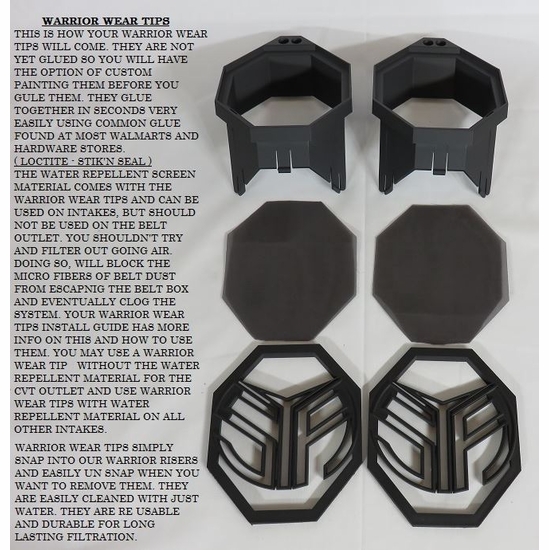 Warrior Riser Snorkel Kit by Snorkel Your ATV - 2014-23 Yamaha Viking - alt image 10