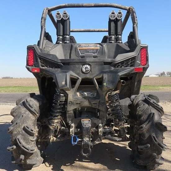 Warrior Riser Snorkel Kit by Snorkel Your ATV - 2018-22 Can Am Maverick Sport - alt image 1